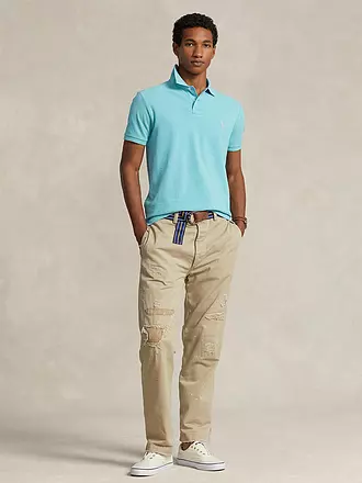 POLO RALPH LAUREN | Poloshirt Custom Fit | türkis